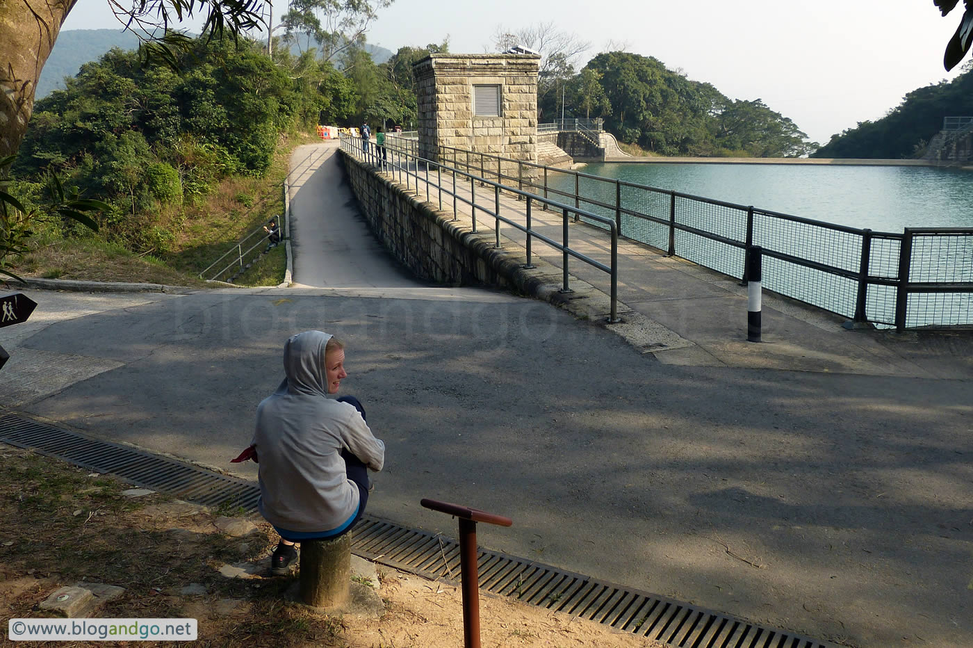 Hong Kong Trail 6 - Tai Tam Byewash Reservoir Main Dam